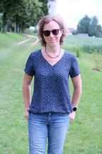 Designbeispiel: lillesol women No.90 Bluse "Eloisa"