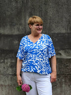 Designbeispiel: lillesol women No.90 Bluse "Eloisa"