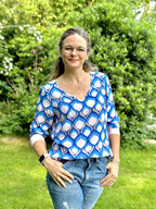 Designbeispiel: lillesol women No.90 Bluse "Eloisa"