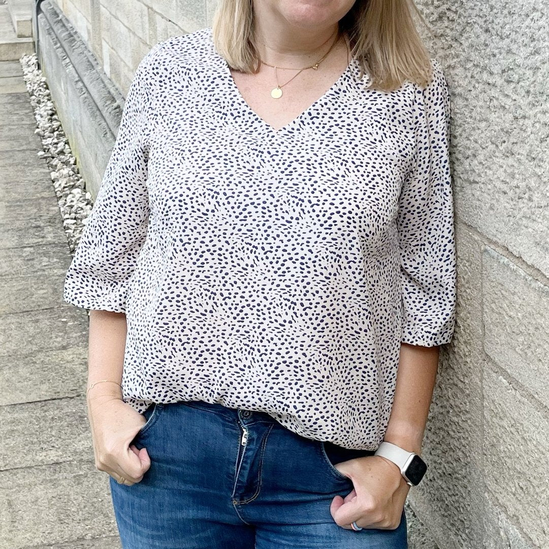 Designbeispiel: lillesol women No.90 Bluse "Eloisa"