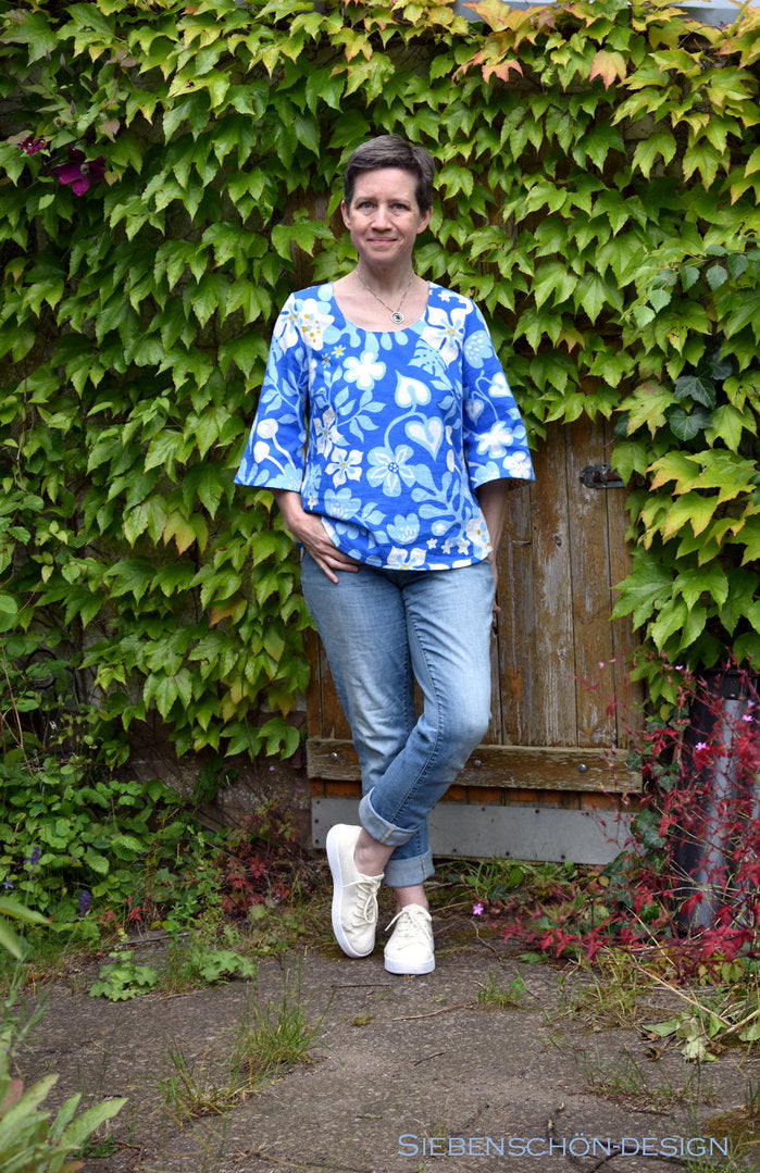 Designbeispiel: lillesol women No.90 Bluse "Eloisa"