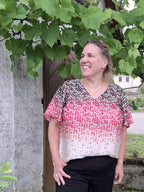 Designbeispiel: lillesol women No.90 Bluse "Eloisa"