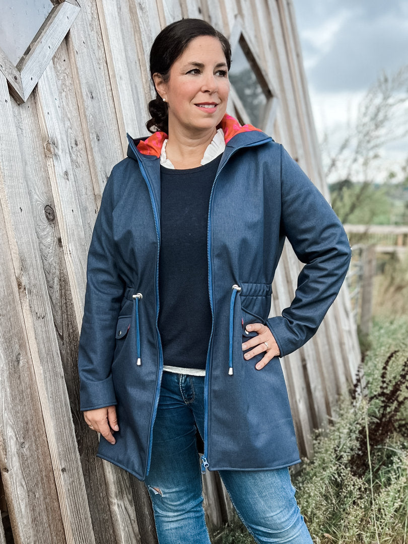 Ebook / Schnittmuster lillesol women No.91 Parka "Paquita" mit Video-Nähanleitung*