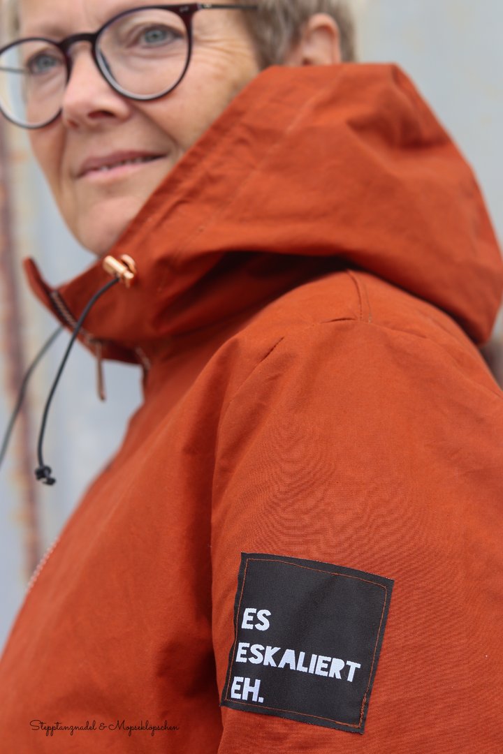 Designbeispiel: lillesol women No.91 Parka "Paquita" mit Video-Nähanleitung