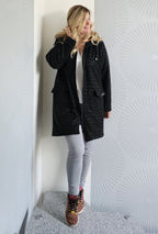 Designbeispiel: lillesol women No.91 Parka "Paquita" mit Video-Nähanleitung