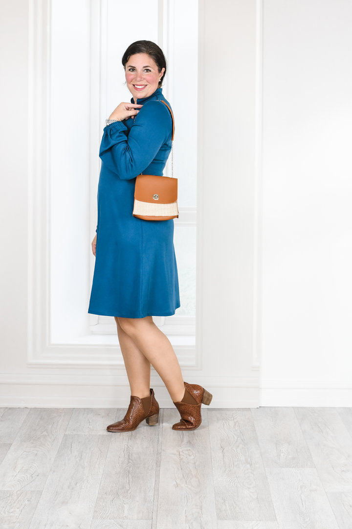 Ebook / Schnittmuster lillesol women No.92 A-Linien-Kleid "Alinia" mit Video-Nähanleitung*