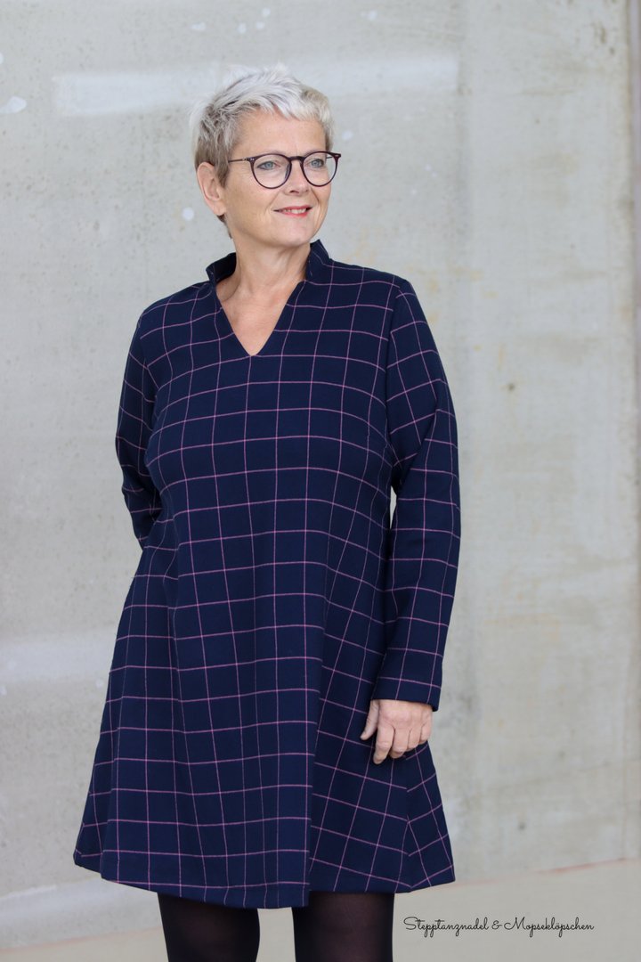 Designbeispiel: lillesol women No.92 A-Linien-Kleid "Alinia"