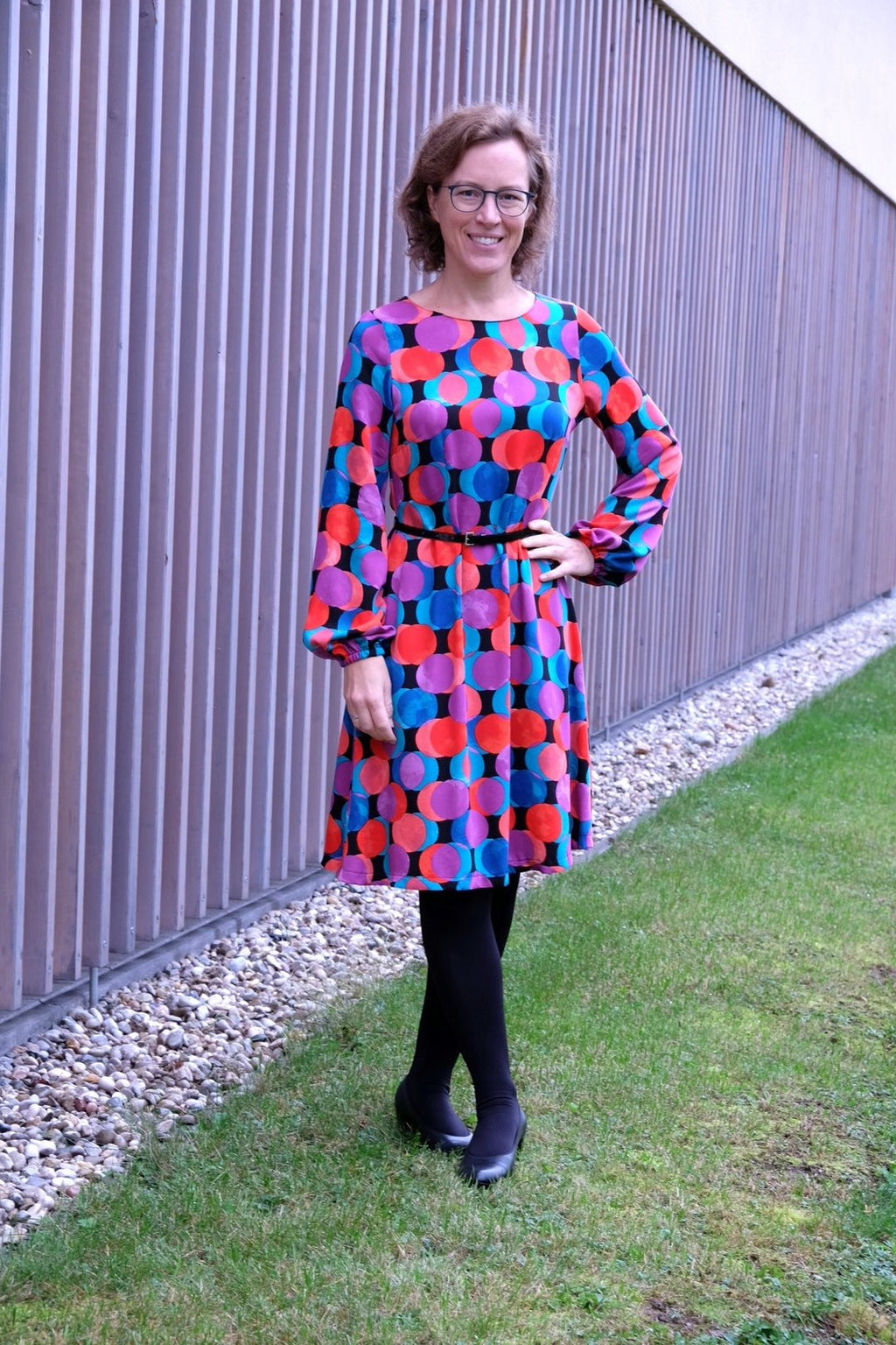 Designbeispiel: lillesol women No.92 A-Linien-Kleid "Alinia"