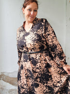 Designbeispiel: lillesol women No.92 A-Linien-Kleid "Alinia"