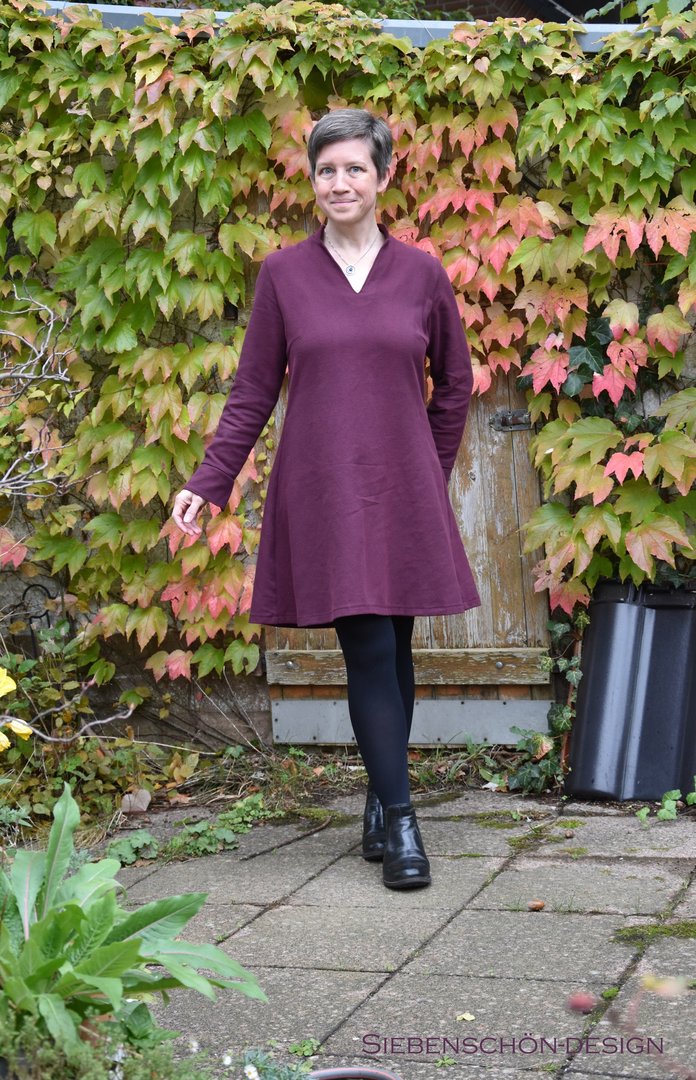 Designbeispiel: lillesol women No.92 A-Linien-Kleid "Alinia"
