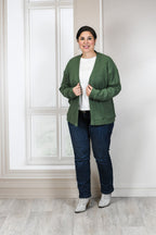 Ebook / Schnittmuster lillesol women No.93 Oversize Cardigan "Clea" mit Video-Nähanleitung*