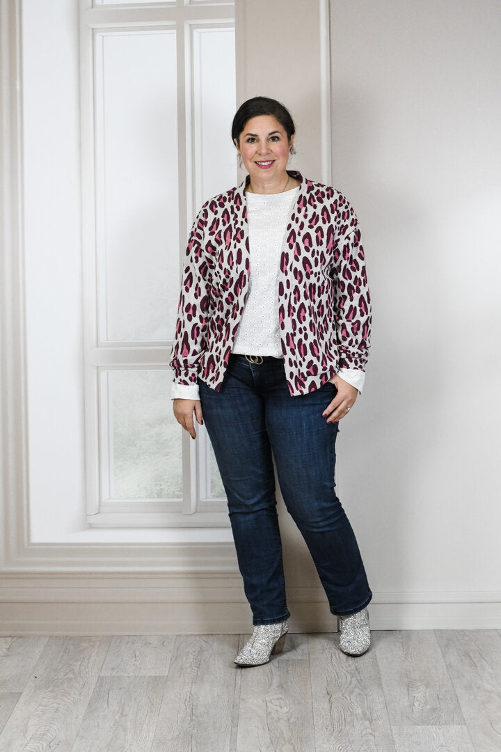 Ebook / Schnittmuster lillesol women No.93 Oversize Cardigan "Clea" mit Video-Nähanleitung*