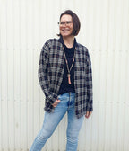 Ebook / Schnittmuster lillesol women No.93 Oversize Cardigan "Clea" mit Video-Nähanleitung*