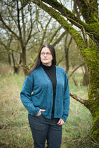 Designbeispiel: lillesol women No.93 Oversize Cardigan "Clea"