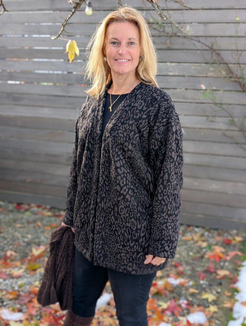 Designbeispiel: lillesol women No.93 Oversize Cardigan "Clea"