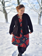 Designbeispiel: lillesol women No.93 Oversize Cardigan "Clea" mit Video-Nähanleitung