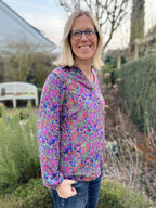 Designbeispiel: lillesol women No.94 Bluse "Brisa" mit Video-Nähanleitung