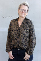 Designbeispiel: lillesol women No.94 Bluse "Brisa" mit Video-Nähanleitung