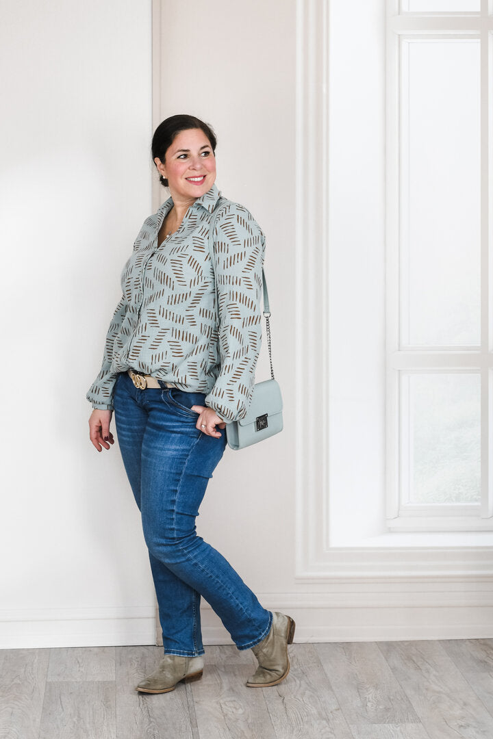 Papierschnittmuster lillesol women No.94 Bluse "Brisa" *mit Video-Nähanleitung ✂✂✂
