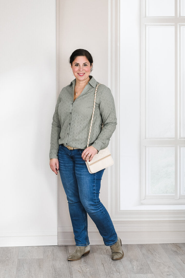 Ebook / Schnittmuster lillesol women No.94 Bluse "Brisa" mit Video-Nähanleitung*