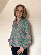 Designbeispiel: lillesol women No.94 Bluse "Brisa" mit Video-Nähanleitung