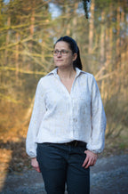 Ebook / Schnittmuster lillesol women No.94 Bluse "Brisa" mit Video-Nähanleitung*