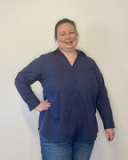 Designbeispiel: lillesol women No.94 Bluse "Brisa" mit Video-Nähanleitung