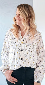 Designbeispiel: lillesol women No.94 Bluse "Brisa" mit Video-Nähanleitung