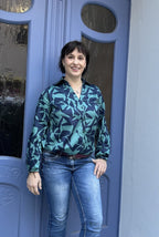 Designbeispiel: lillesol women No.94 Bluse "Brisa" mit Video-Nähanleitung