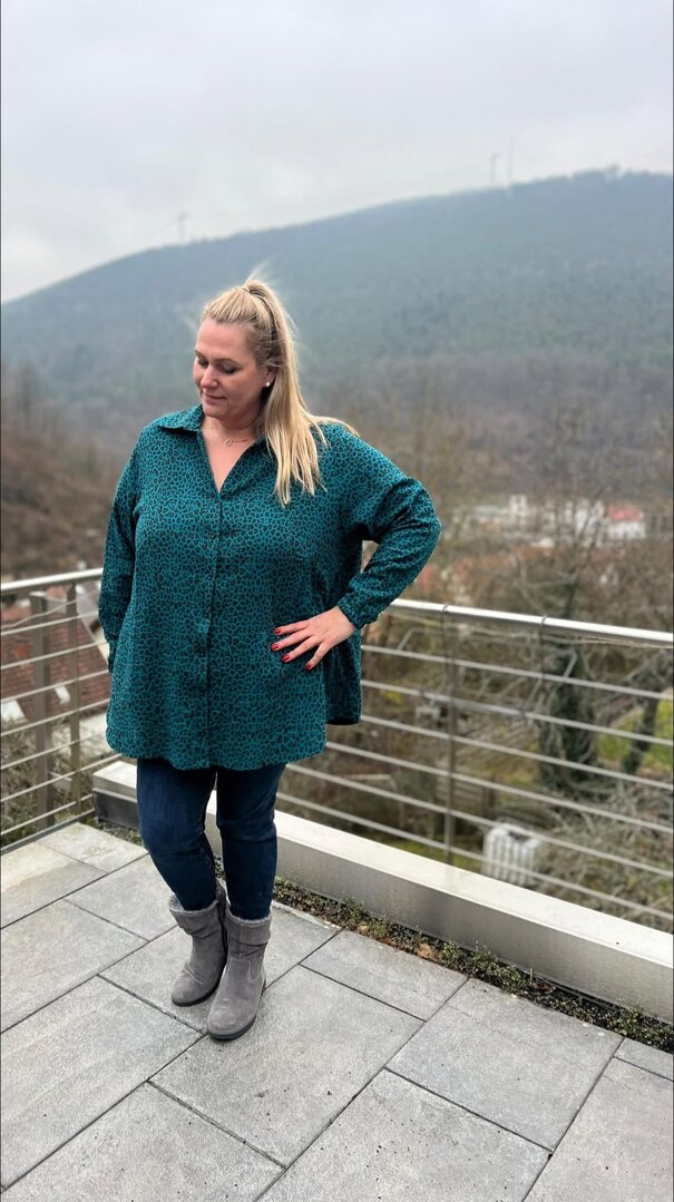 Designbeispiel: lillesol women No.94 Bluse "Brisa" mit Video-Nähanleitung