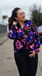 Designbeispiel: lillesol women No.94 Bluse "Brisa" mit Video-Nähanleitung