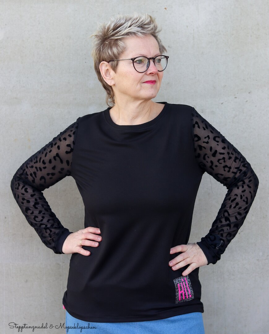 Ebook / Schnittmuster lillesol women No.95 Breton Shirt * mit Video-Nähanleitung*