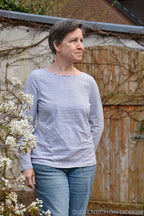 Designbeispiel: lillesol women No.95 Breton Shirt