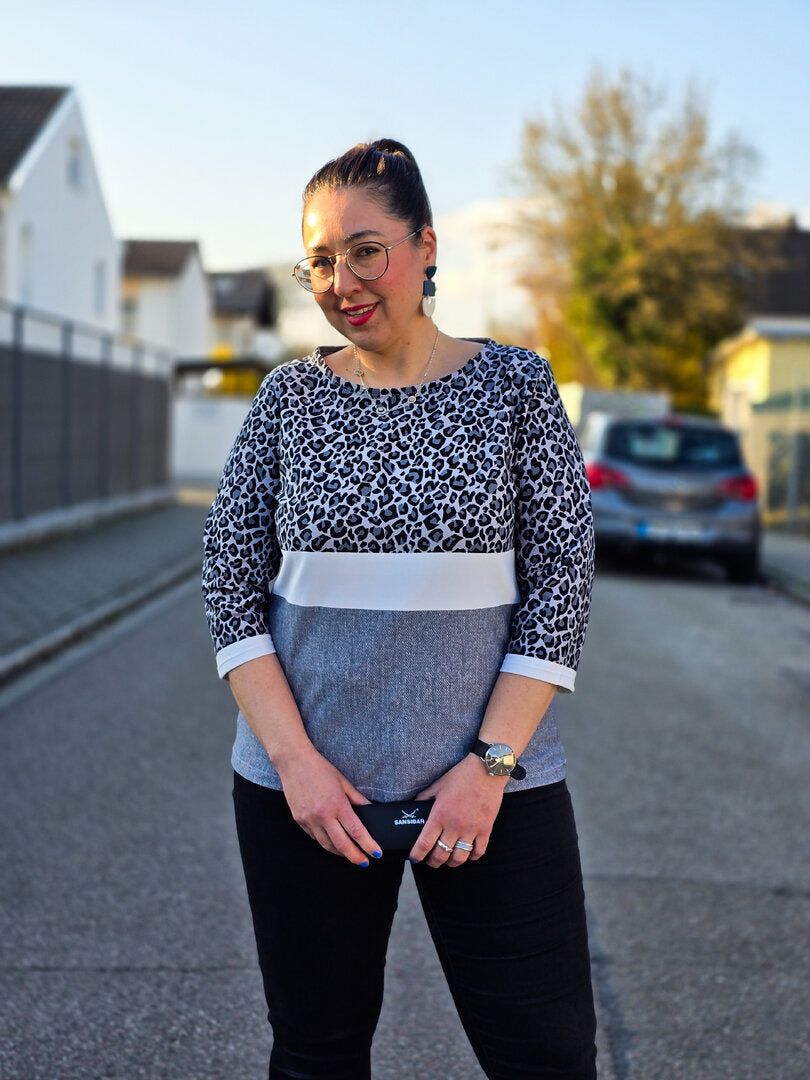 Designbeispiel: lillesol women No.95 Breton Shirt