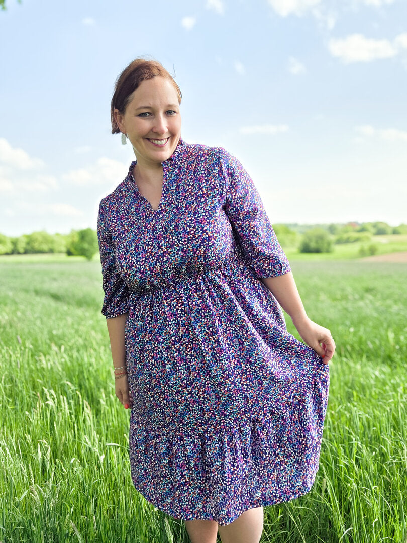 Designbeispiel: lillesol women No.96 Kleid "Vela"