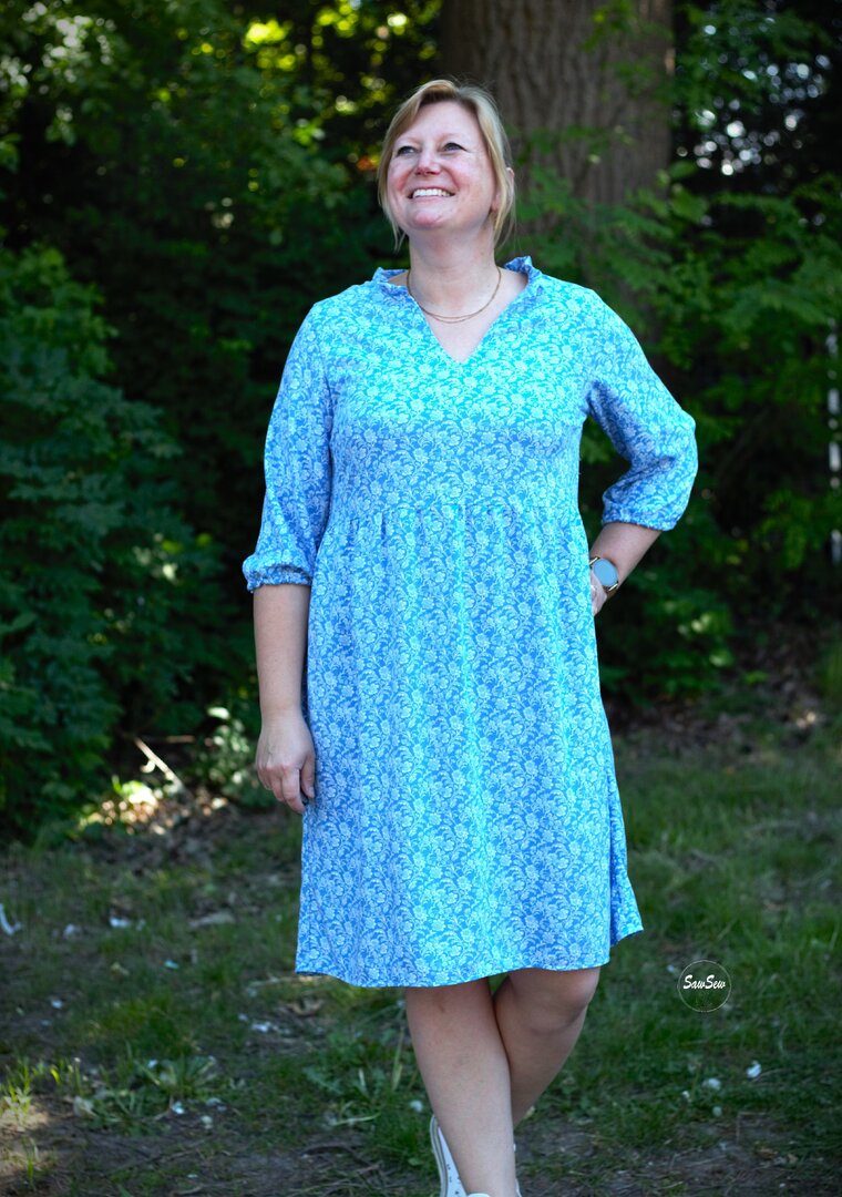 Designbeispiel: lillesol women No.96 Kleid "Vela"