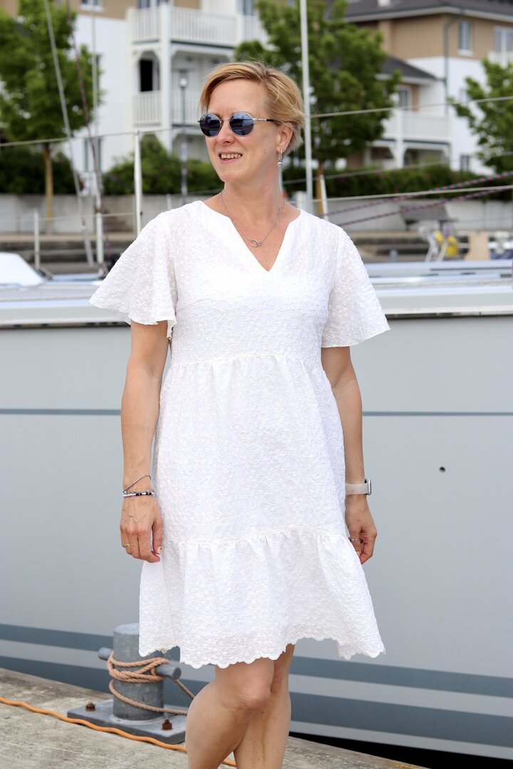 Ebook / Schnittmuster lillesol women No.96 Kleid "Vela" * mit Video-Nähanleitung*