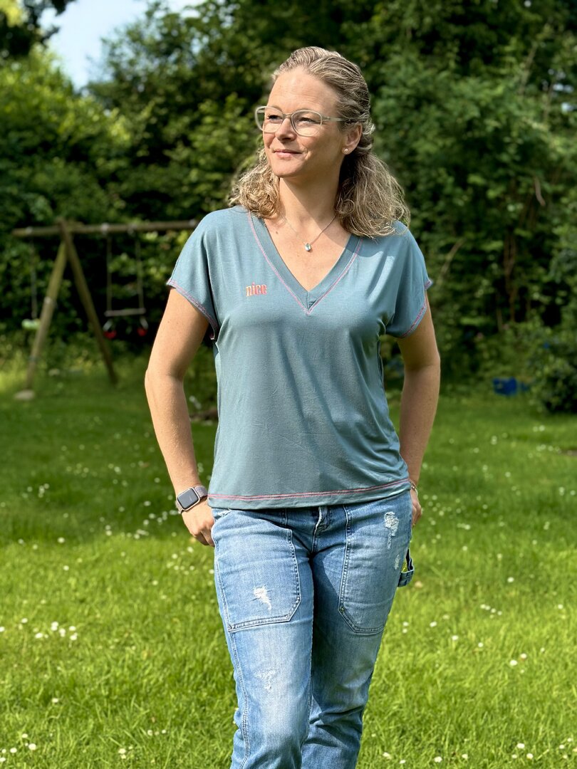 Designbeispiel: lillesol women No.97 T-Shirt "Luma"