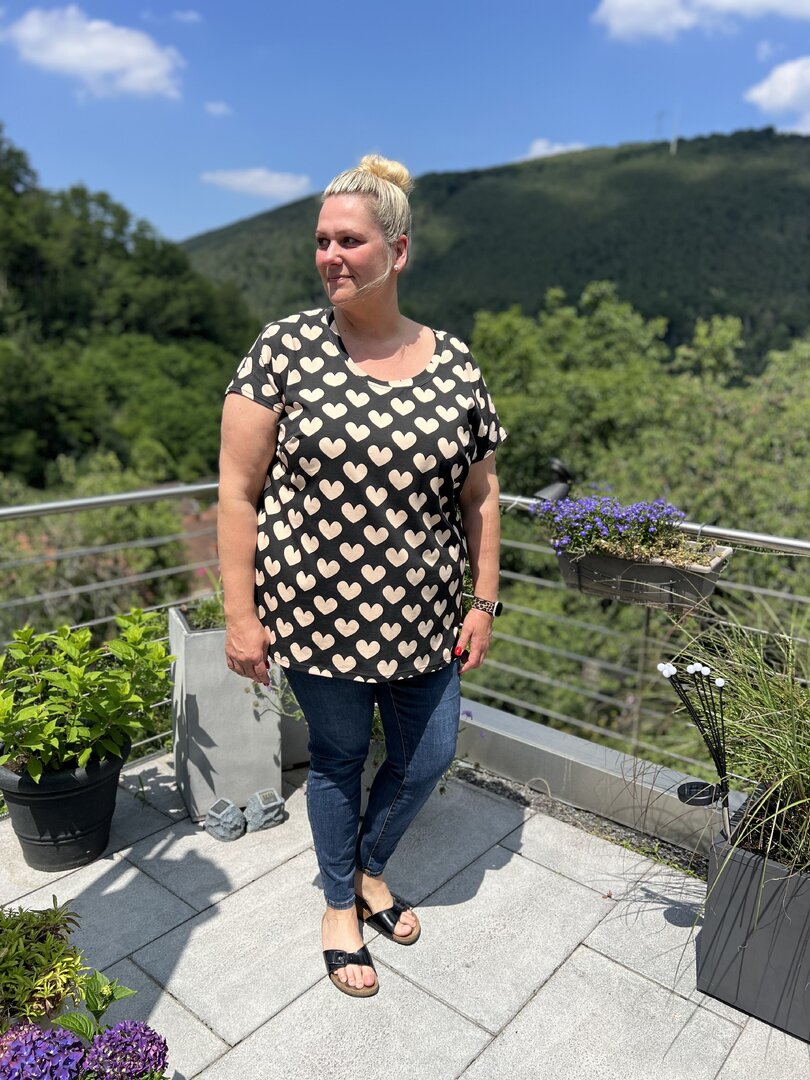 Designbeispiel: lillesol women No.97 T-Shirt "Luma"