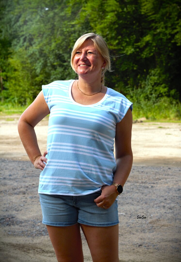 Designbeispiel: lillesol women No.97 T-Shirt "Luma"