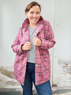 Designbeispiel: lillesol women No.98 Kurzmantel "Tavia"