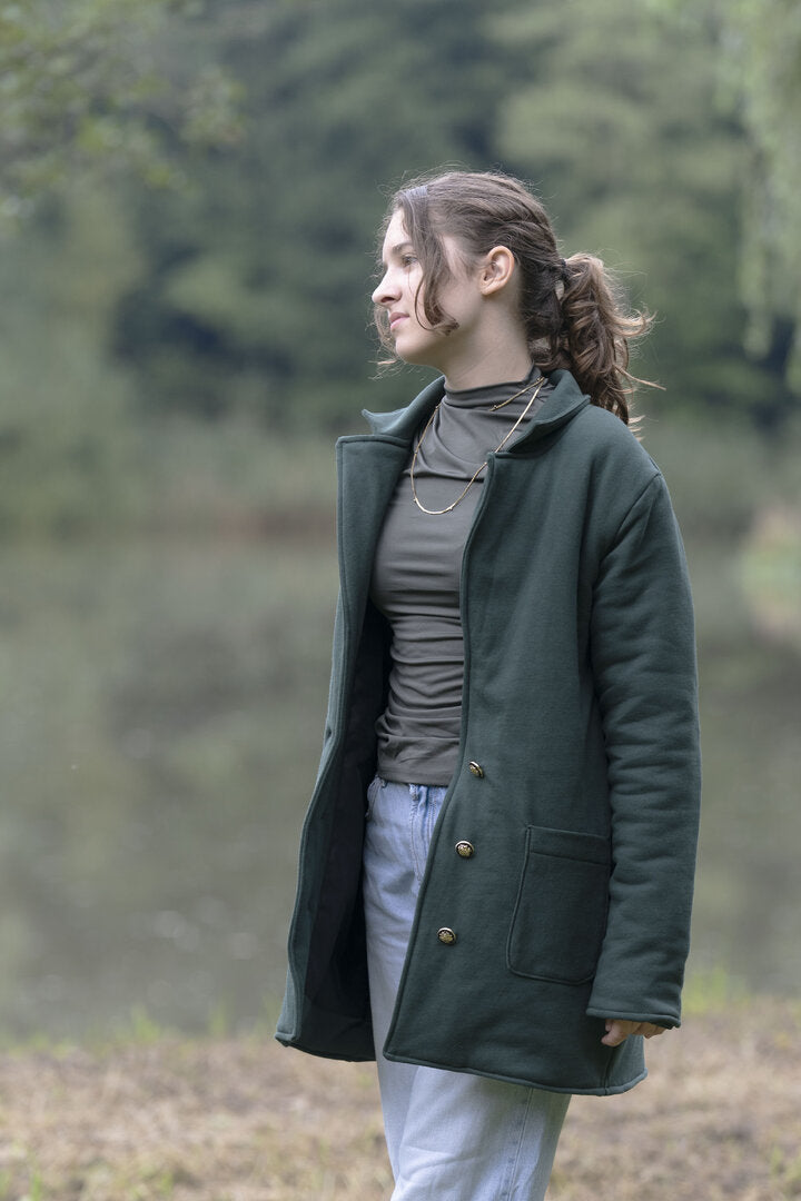 Designbeispiel: lillesol women No.98 Kurzmantel "Tavia"