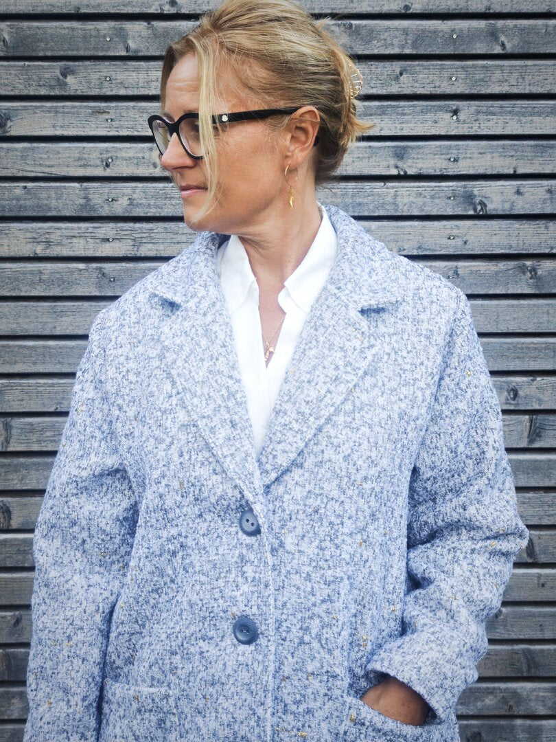 Designbeispiel: lillesol women No.98 Kurzmantel "Tavia"