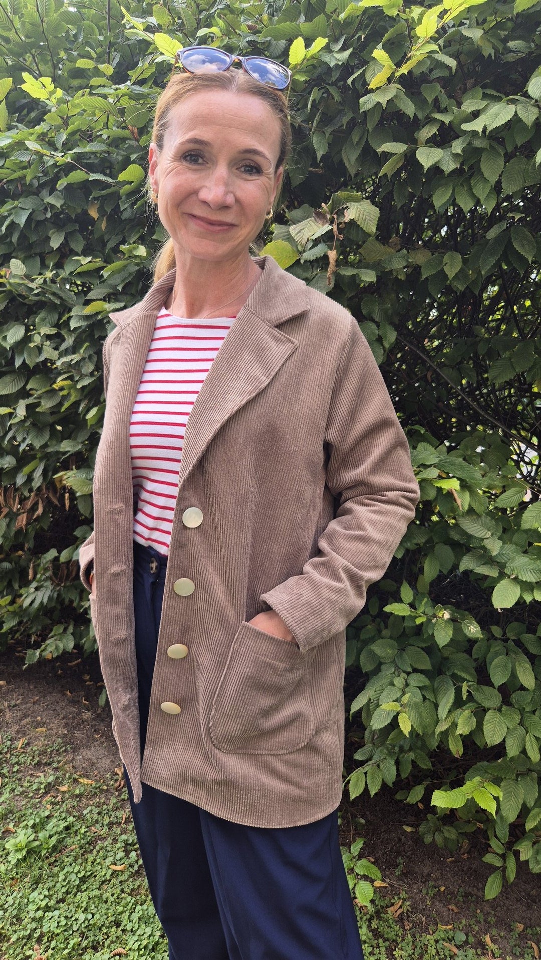 Designbeispiel: lillesol women No.98 Kurzmantel "Tavia"