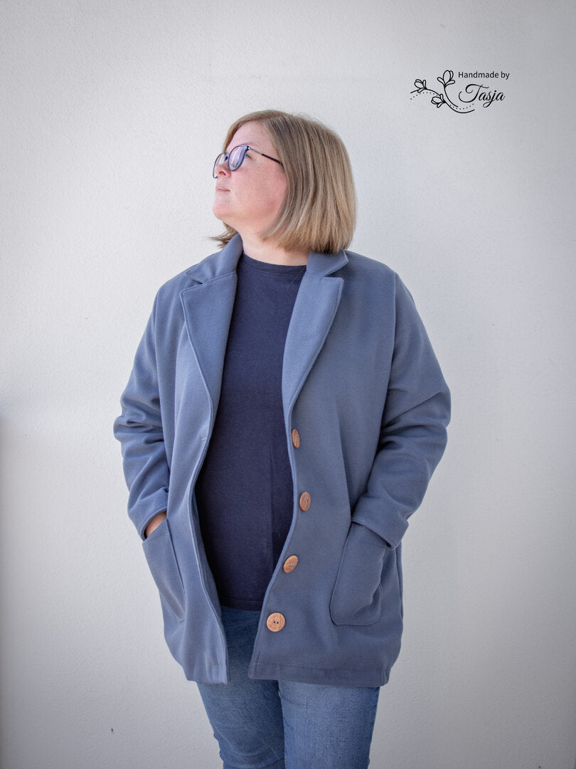 Designbeispiel: lillesol women No.98 Kurzmantel "Tavia"