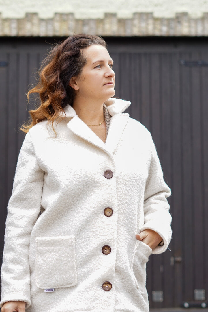 Designbeispiel: lillesol women No.98 Kurzmantel "Tavia"