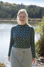 Ebook / Schnittmuster lillesol women No.99 Slim Fit Rollkragenpulli * mit Video-Nähanleitung*