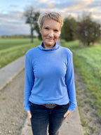 Ebook / Schnittmuster lillesol women No.99 Slim Fit Rollkragenpulli * mit Video-Nähanleitung*