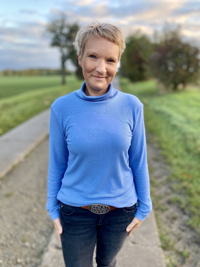 Designbeispiel: lillesol women No.99 Slim Fit Rollkragenpulli