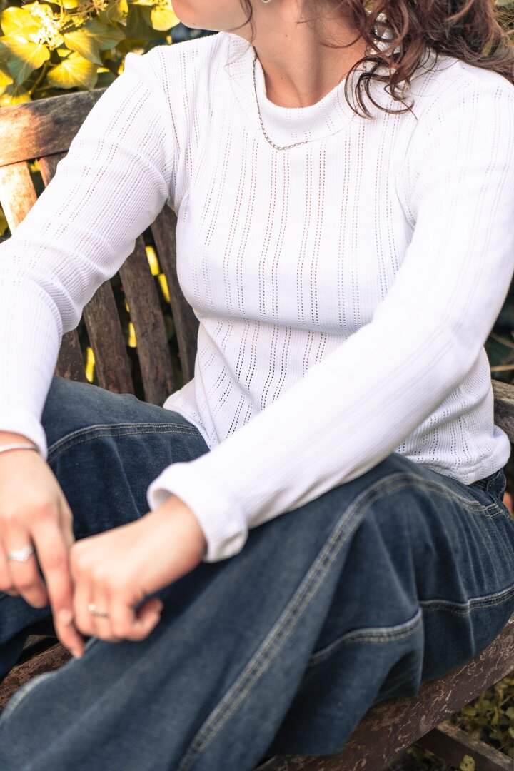 Designbeispiel: lillesol women No.99 Slim Fit Rollkragenpulli